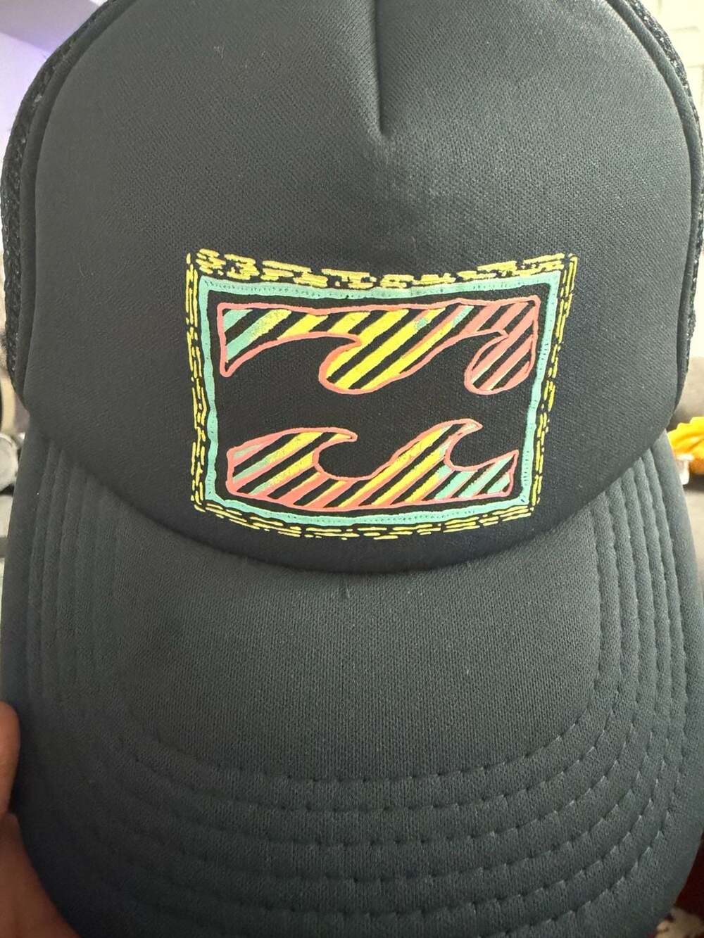 Billabong Wave Logo Mesh Trucker Hat